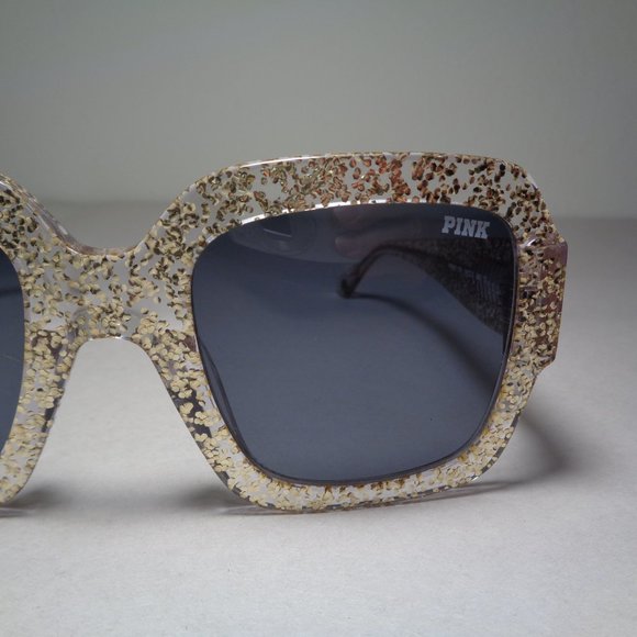 Victoria\'s Secret PK0010 Gold New Women\'s Square Frame Sunglasses main image 5